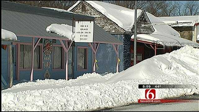 Spavinaw Goes From Lake Town To Snow City