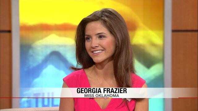 Miss Oklahoma Georgia Frazier Visits 6 In The Morning
