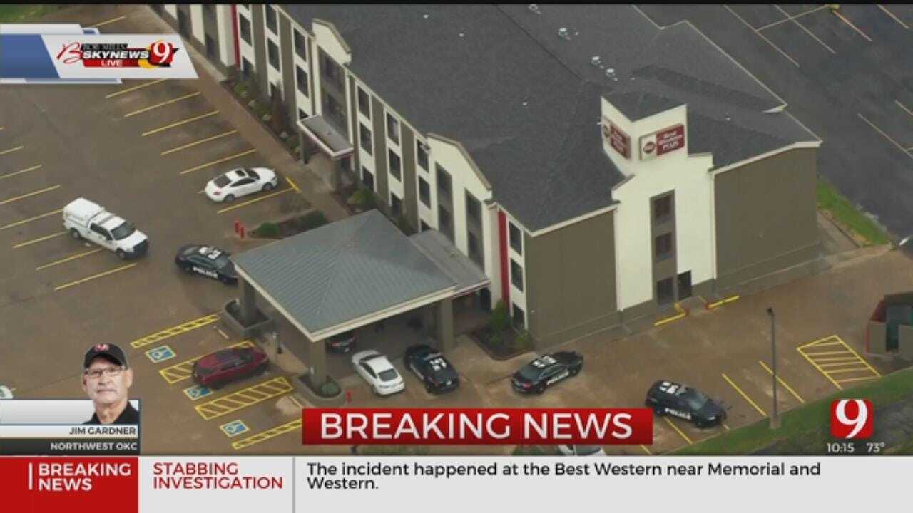 Suspect On The Run After Fight Between NW OKC Hotel Employees Leads To Stabbing