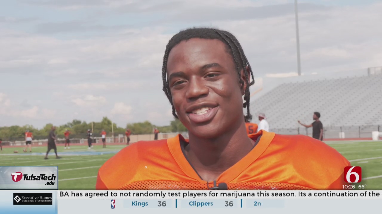 From The Links To The Football Field, Booker T Senior Plays With Patience, Precision 