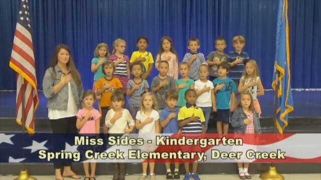 Miss Sides' Kindergarten Class At Spring Creek Elementary