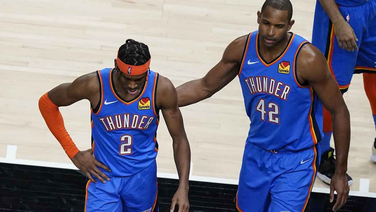 Jerome Shines; Thunder Drop 2nd Straight Road Game 
