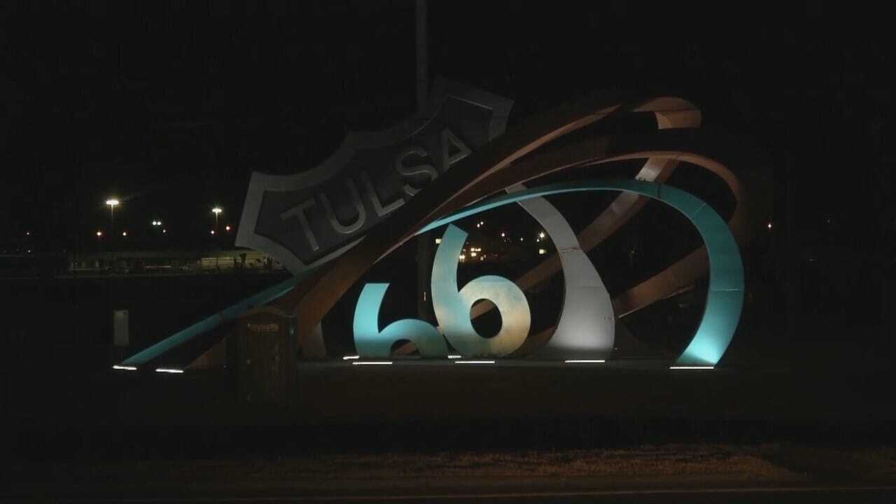 Video Of New Route 66 Sculpture