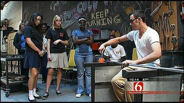 African Students Visit Tulsa