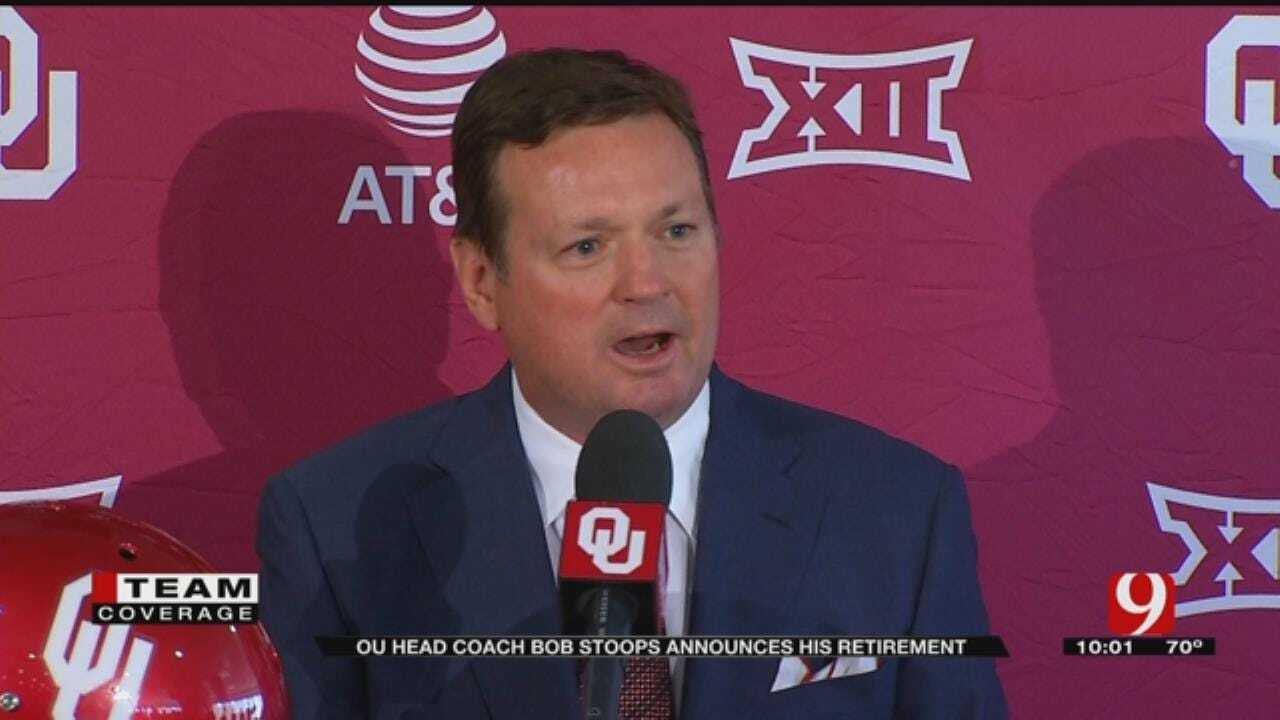 OU Head Coach Bob Stoops Retiring, Lincoln Riley To Succeed