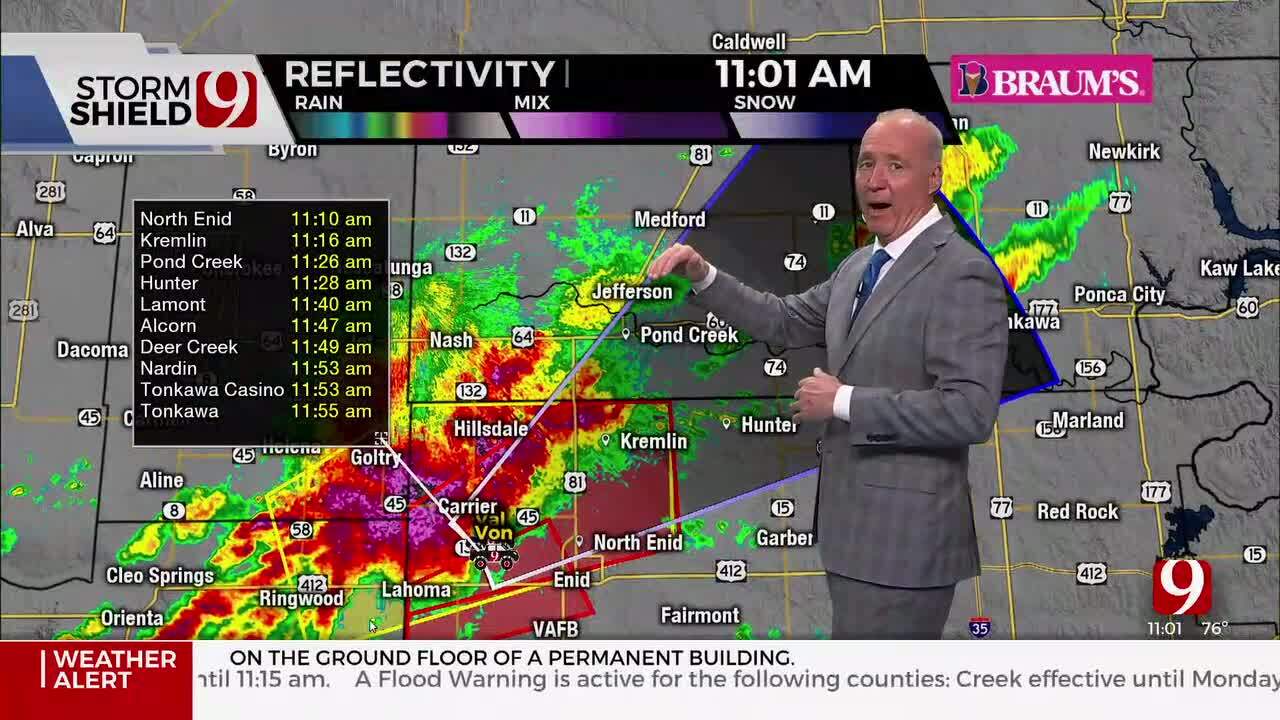 LIVE UPDATES: Tornado Warning Issued For Grant County