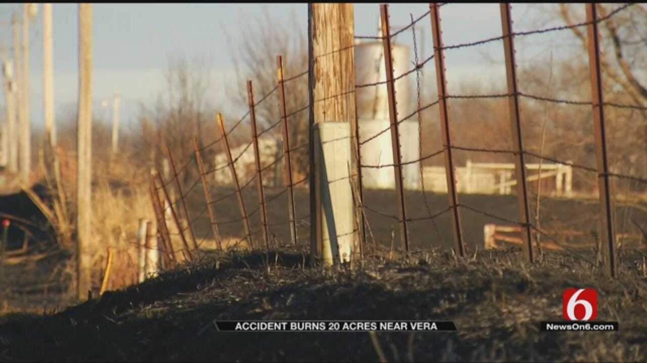 Dumped Ashes Cause Wildfire Near Vera