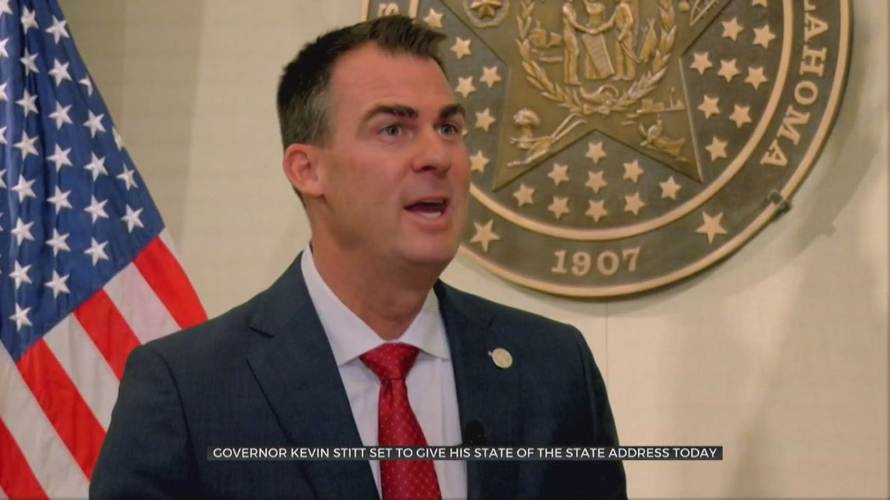 Governor Stitt Set To Give State Of The State Address