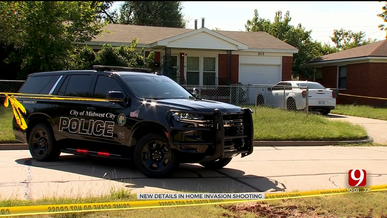 Man Shot, Accused Of Home Invasion, Domestic Violence In Midwest City