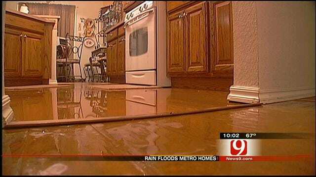 Several Homes In Yukon Flooded Following Storms On Saturday
