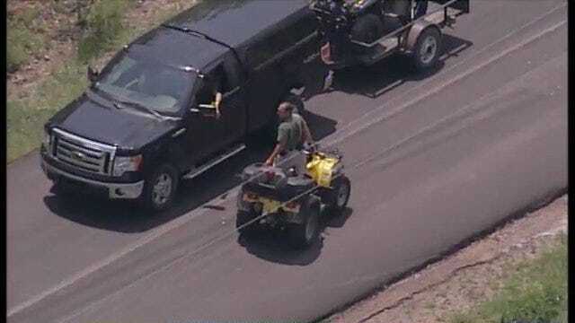 WEB EXTRA: SkyNews6 Over Bixby Missing Boy Search Area