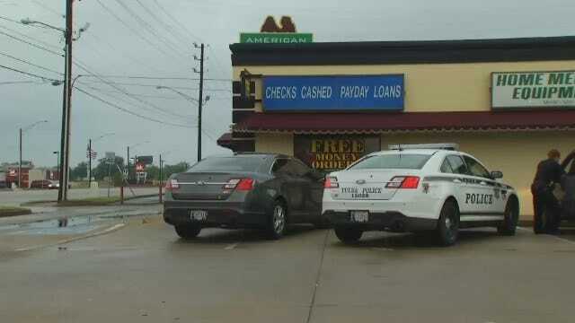 WEB EXTRA: Video From Scene Of Armed Robbery On South Yale