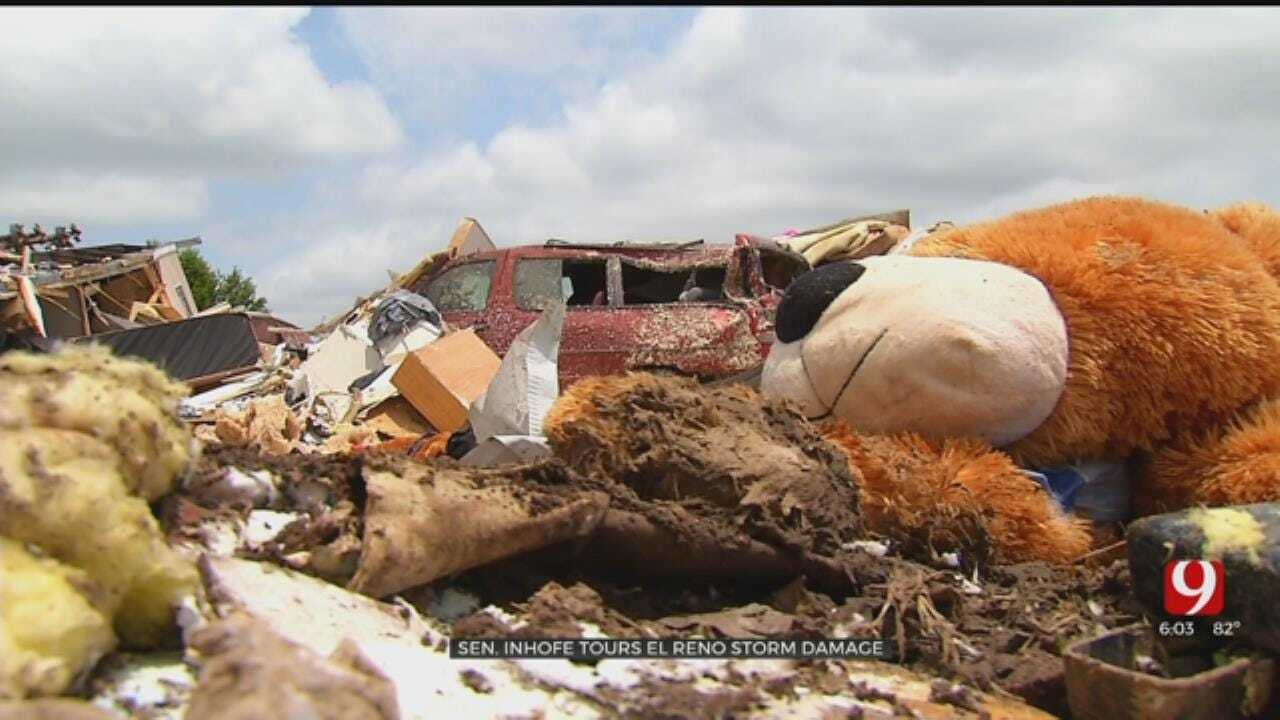 Inhofe Promises Help For Storm Ravaged Oklahoma