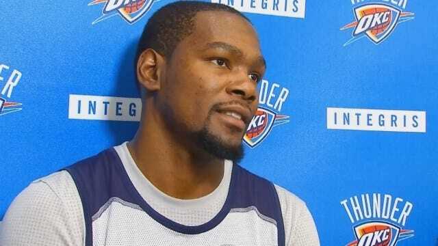 Durant Says Thunder Taking A Business Approach Into Season