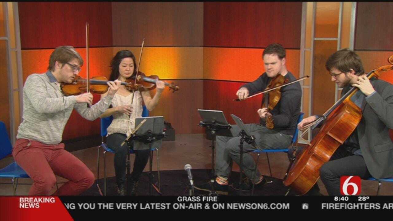 Aeolus Quartet Performs On 6 In The Morning