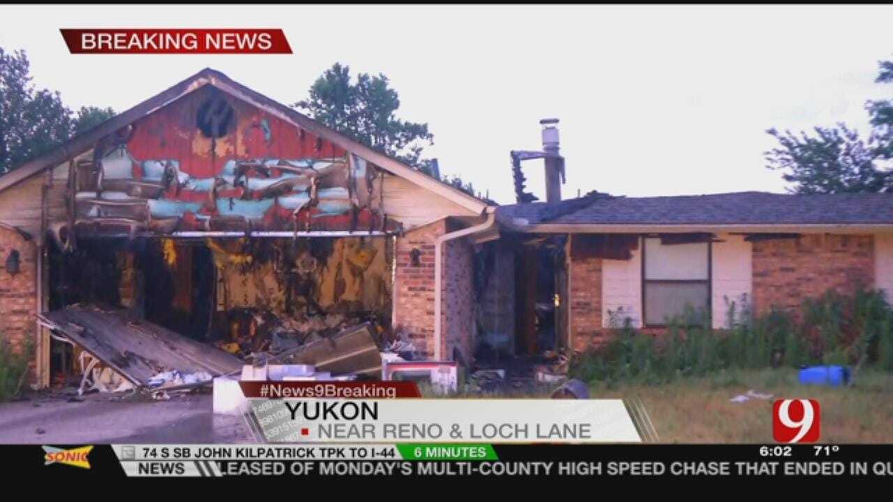 House Fire In Yukon