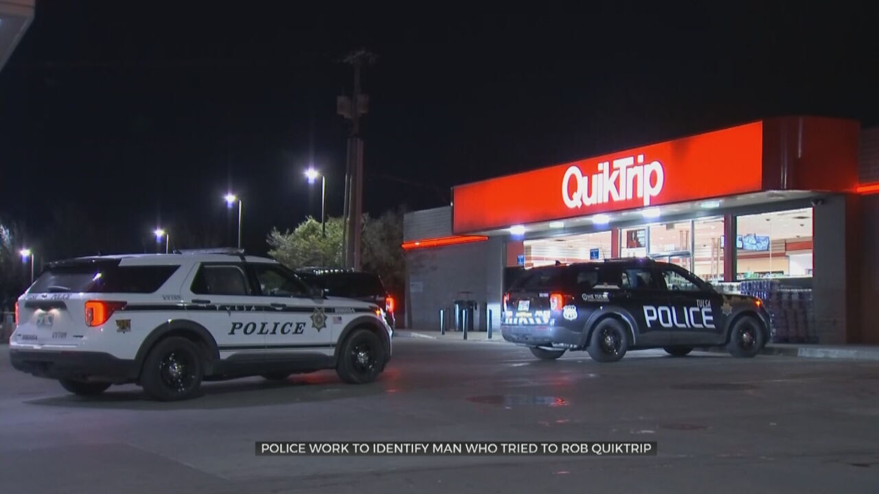 Police Search For Man Who Tried To Rob Tulsa QuikTrip 