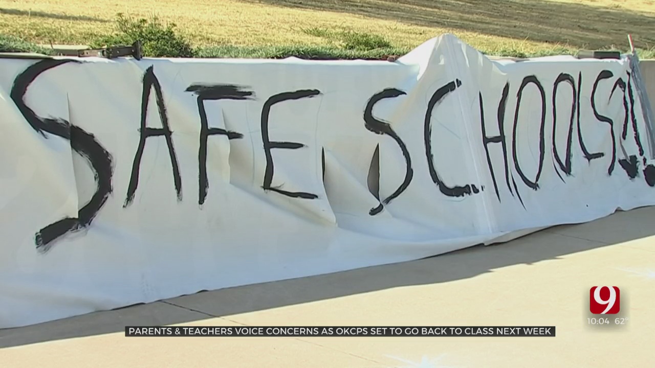 OKCPS Parents, Teachers Gather To Express Return-To-School Concerns