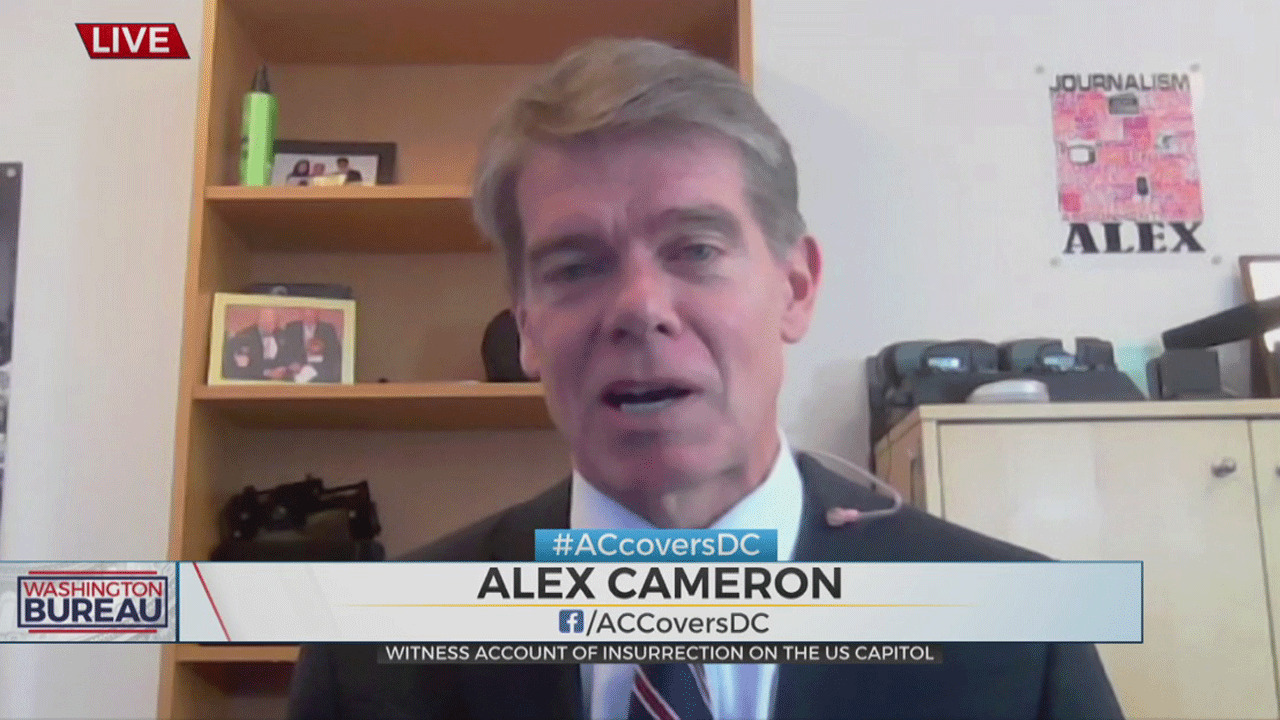 Washington Bureau Chief Alex Cameron Reflects On Capitol Riots One Year Later