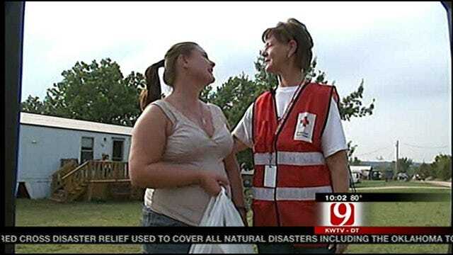 Red Cross Volunteers Help Keep Oklahomans' Spirits High