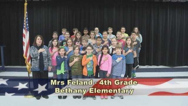 Mrs. Feland’s 4th Grade Class At Bethany Elementary School