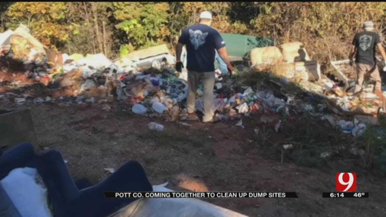 Pottawatomie County Tackles Illegal Dump Sites With Community Help