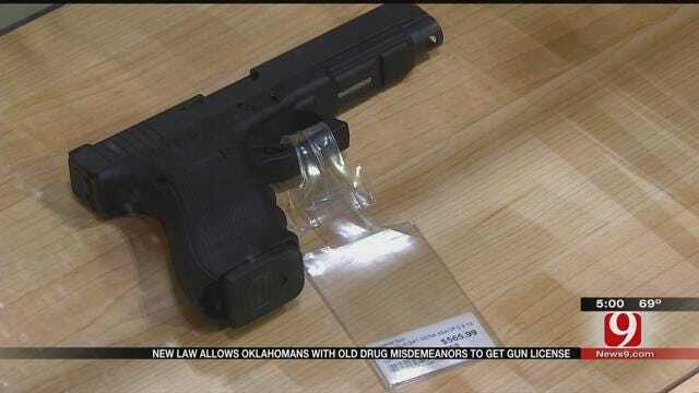 Change In OK Gun Laws Allows Minor Drug Offenders To Obtain Firearms