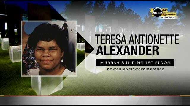 We Remember - 20 Years Later: Teresa Alexander