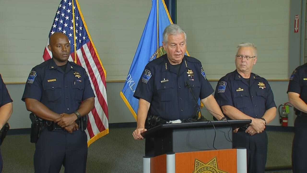 WEB EXTRA: Part 2 Tulsa Police Hold News Conference After Dallas Shooting