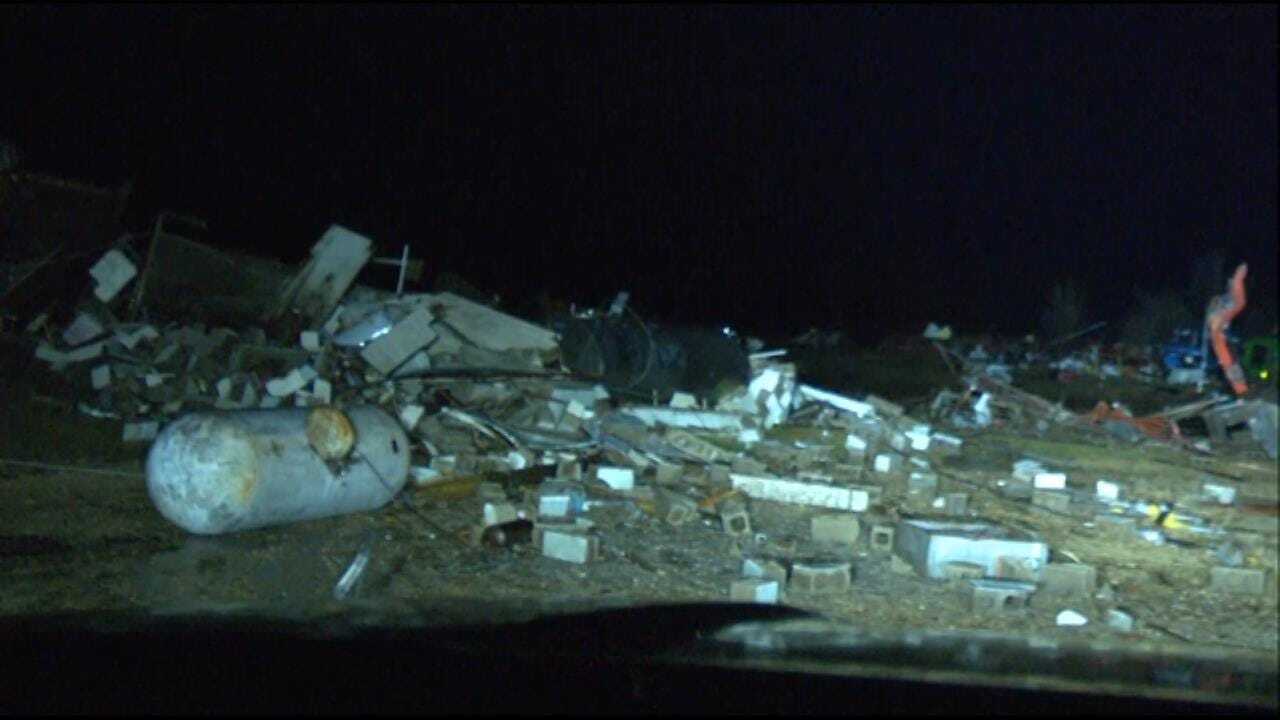 Tornado Damage At Blackgum In Cherokee County