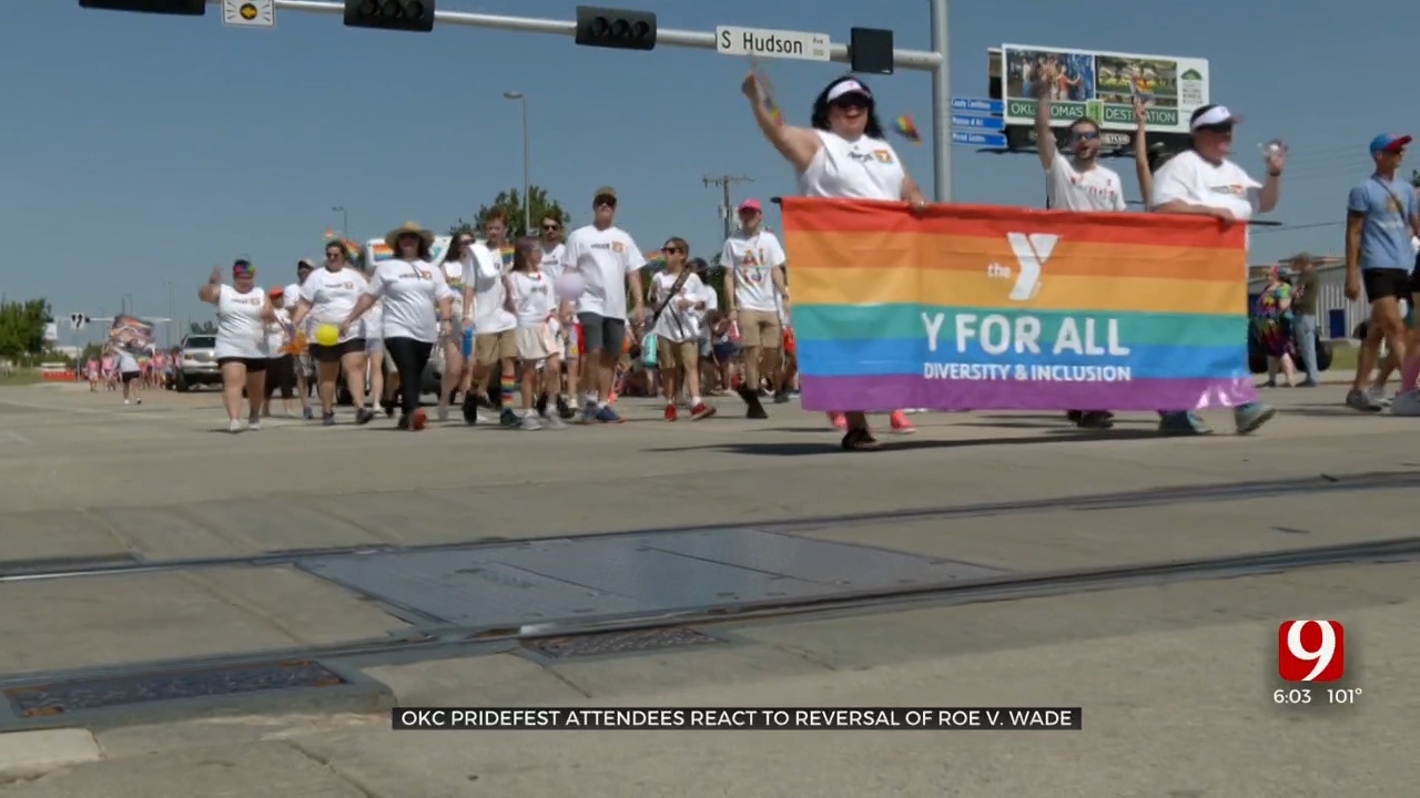 OKC Pridefest Attendees React To Reversal Of Roe V. Wade