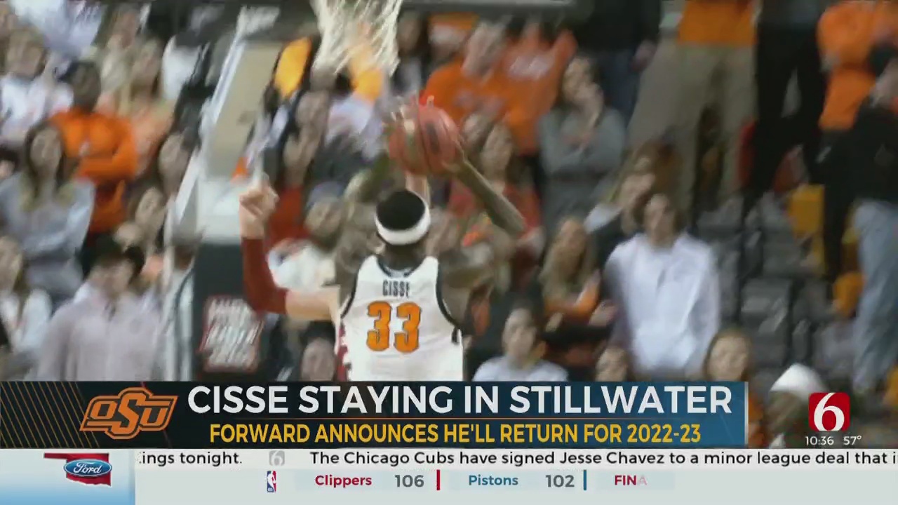 OSU's Cisse Says He's Staying In Stillwater