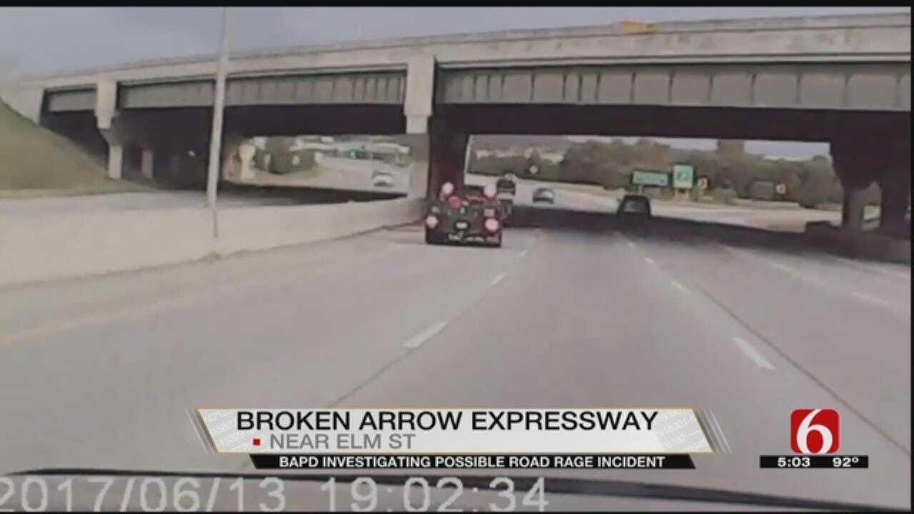 Broken Arrow Police Investigate Road Rage Caught On Camera