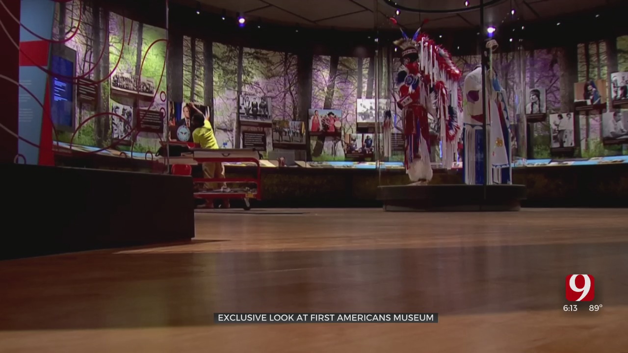First Americans Museum In SE OKC Gives News 9 An Exclusive Tour Ahead Of Its Opening Weekend