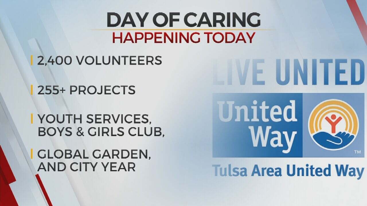 Over 2,400 Volunteers Expected To Take Part In Tulsa Area United Way Day Of Caring 
