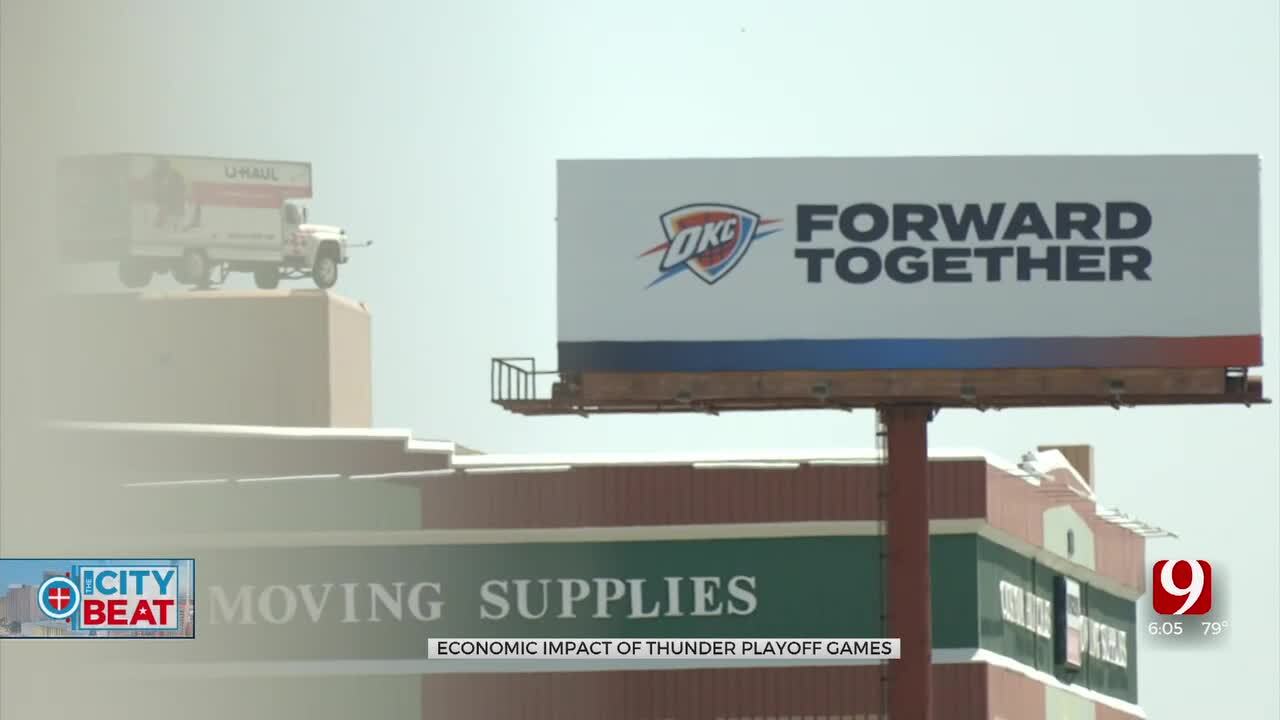 NBA Playoffs Brings In Millions, Boosts Business In OKC