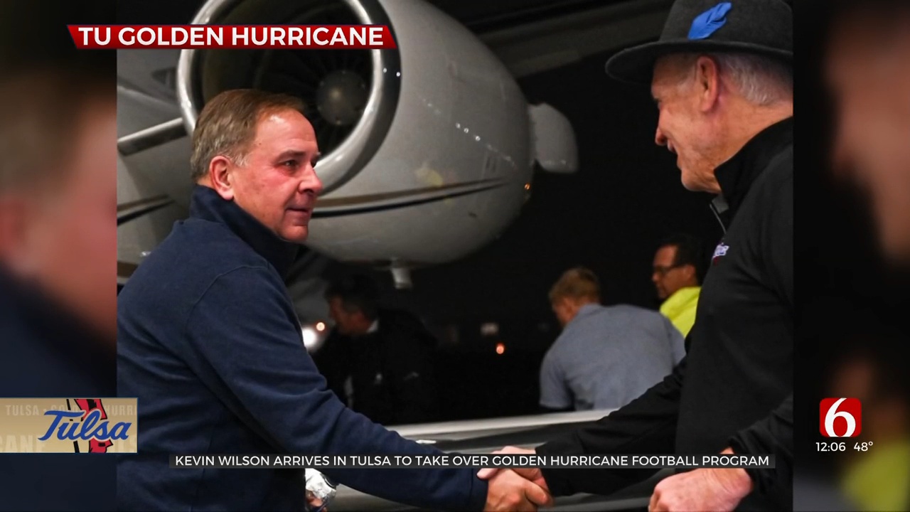Kevin Wilson Arrives In Tulsa To Take Over Golden Hurricane Football Program 