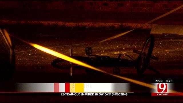 12-Year-Old Injured In SW OKC Shooting