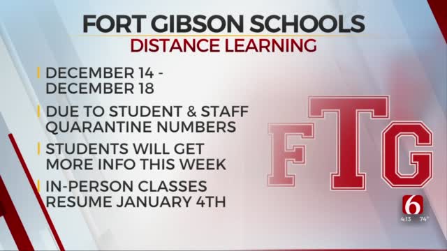Fort Gibson Public Schools Move To Virtual Learning 