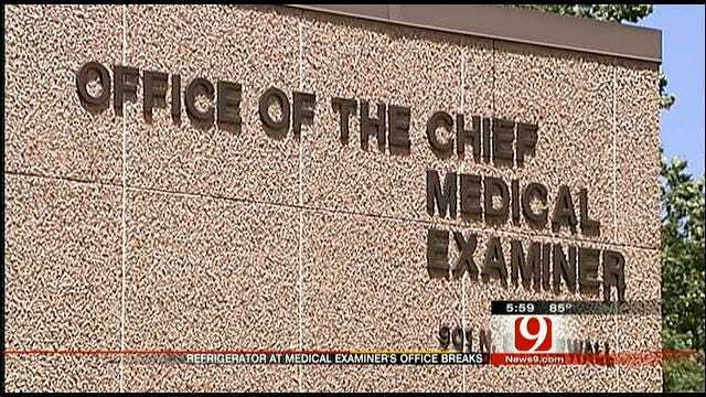 Refrigerator Down At State Medical Examiner's Office In OKC