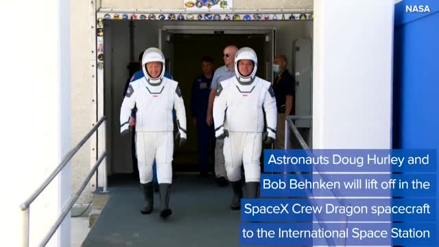 WATCH: Meet The Astronauts Set To Make Historic Launch
