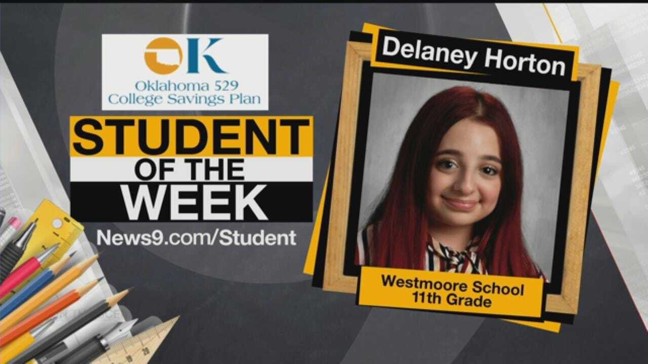 Student Of The Week: Westmoore High School's Delaney Horton