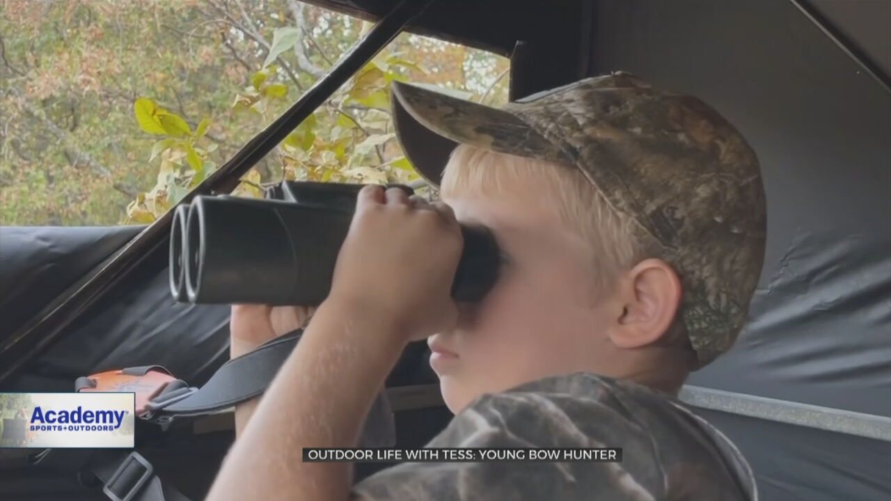 Outdoor Life With Tess Maune: 6-Year-Old Bow Hunter 