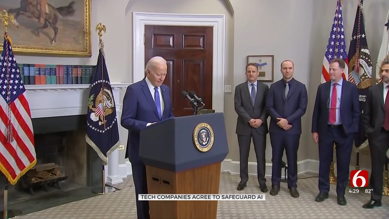 AI Companies Agree To Voluntary Safeguards, Biden Announces
