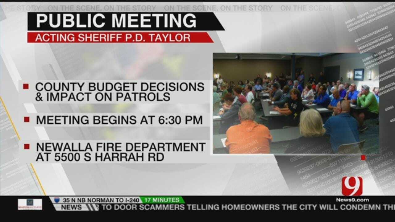 OCSO Hosting Town Hall For Eastern OK County Residents Tonight