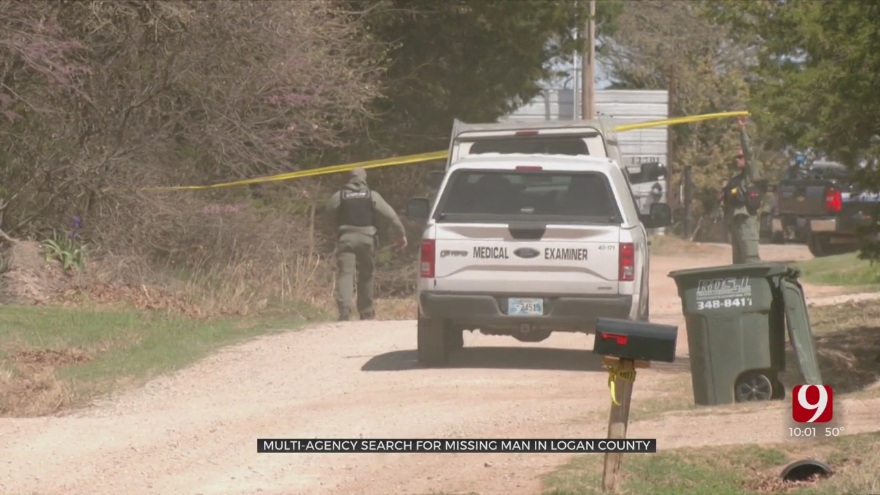 Multiple Law Enforcement Agencies Search Property In Logan County 