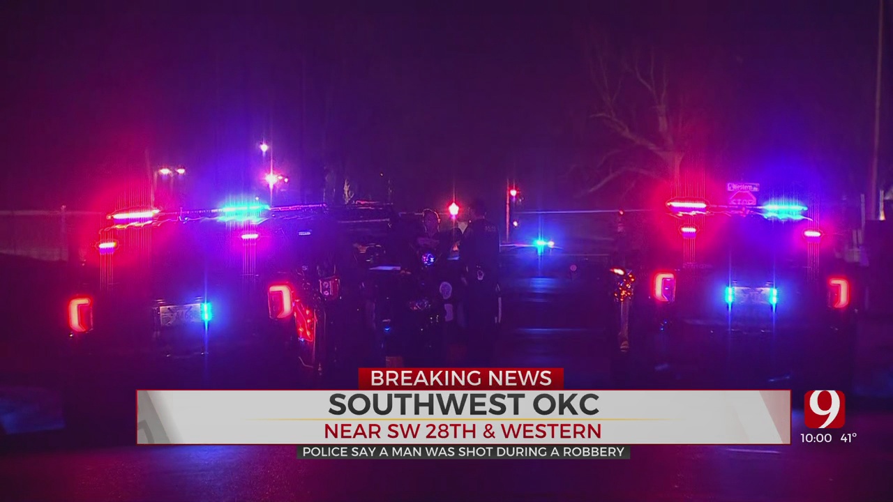 OKC Police Investigating Armed Robbery, Shooting In SW OKC