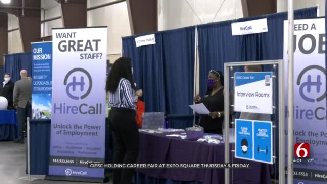 OESC Hosts 2-Day Career Fair At Tulsa Expo Center