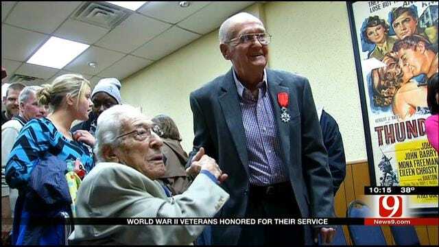 Two World War II Vets Honored