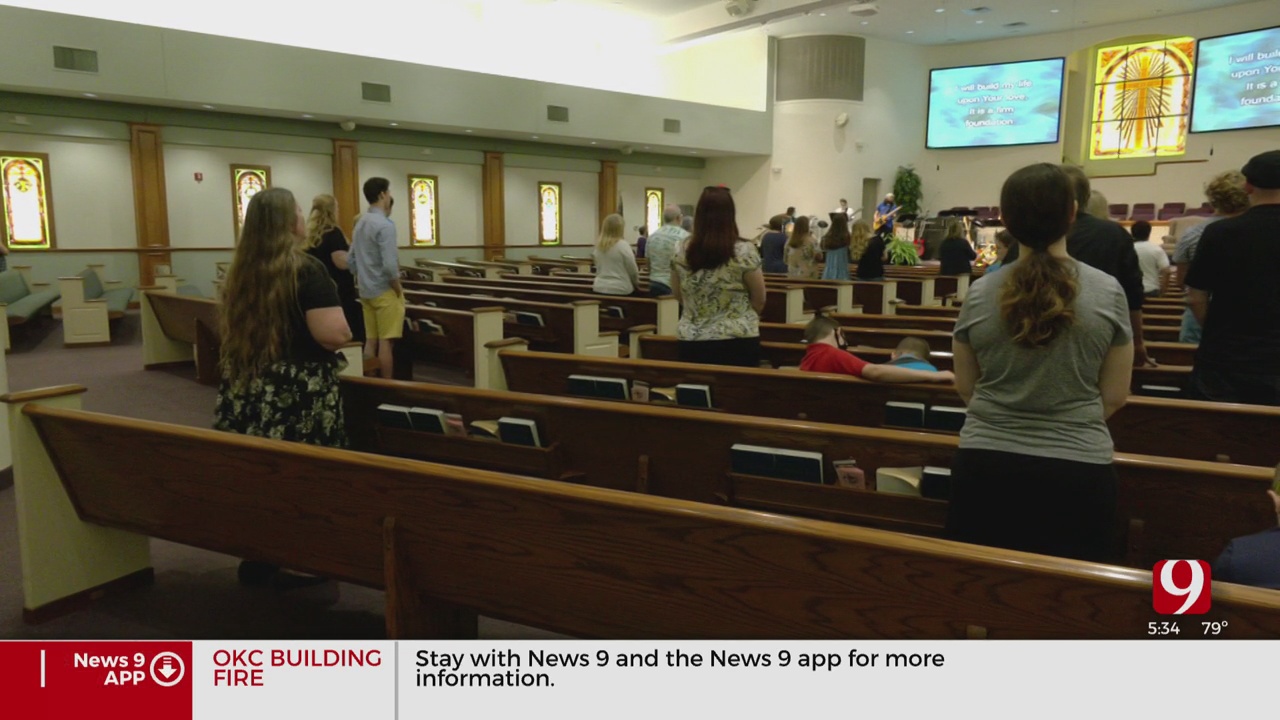 Midwest City Church Among Few Places Of Worship To Reopen Sunday 